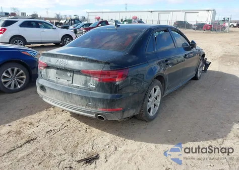 2018 Audi A4 2.0T Tech Ultra Premium/2.0T Ultra Premium z USA, uszkodzony, nr VIN WAUKMAF45JA112783